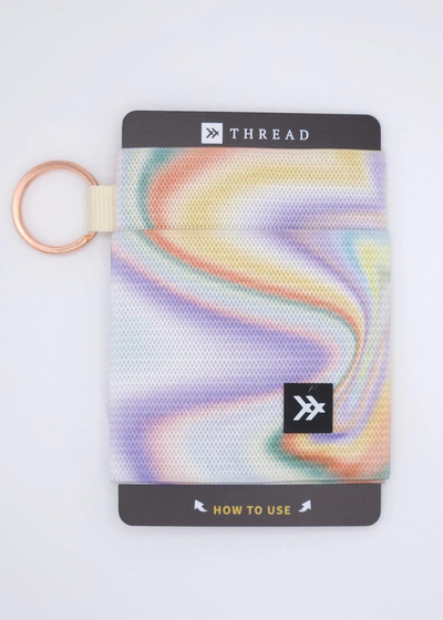 Thread Wallets Shimmer Elastic Wallet