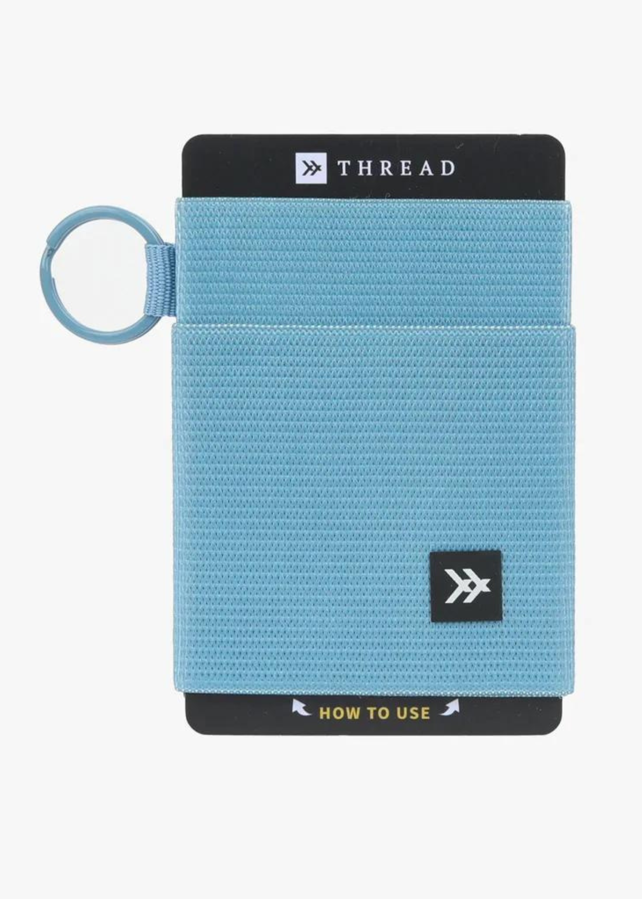 Thread Wallets Surf Blue Elastic Wallet
