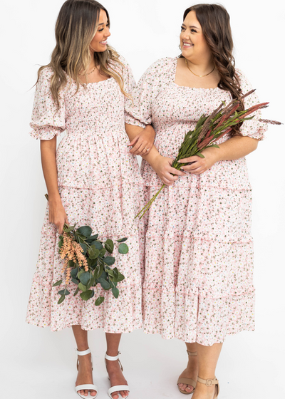 Kamari Pink Floral Dress