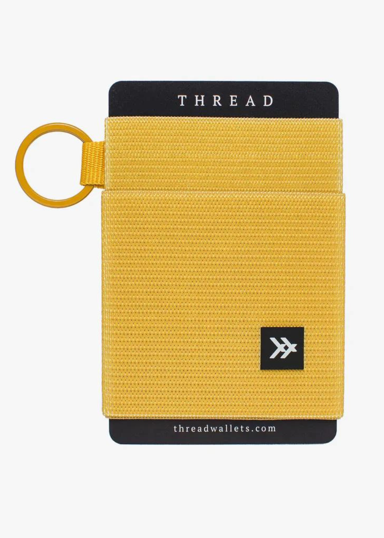 Thread Wallets Golden Elastic Wallet