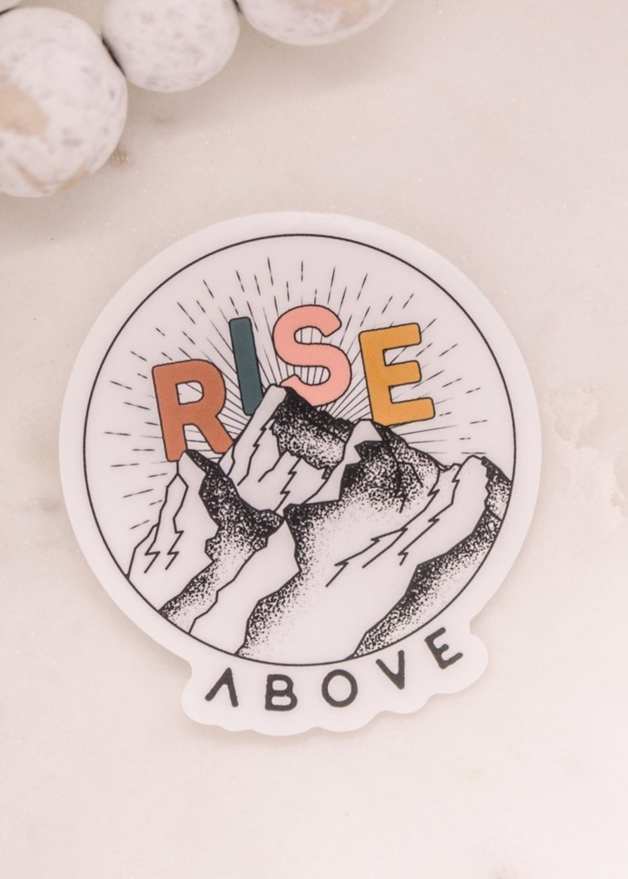Rise Above Vinyl Sticker