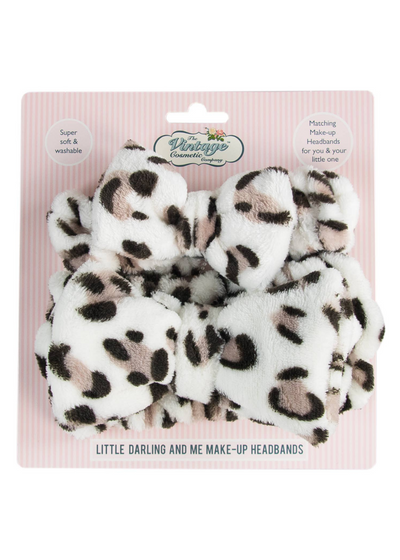 Leopard Little Darling and Me Spa Headbands