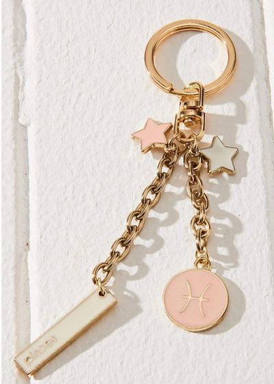 Wiruna Zodiac Enamel Keychain