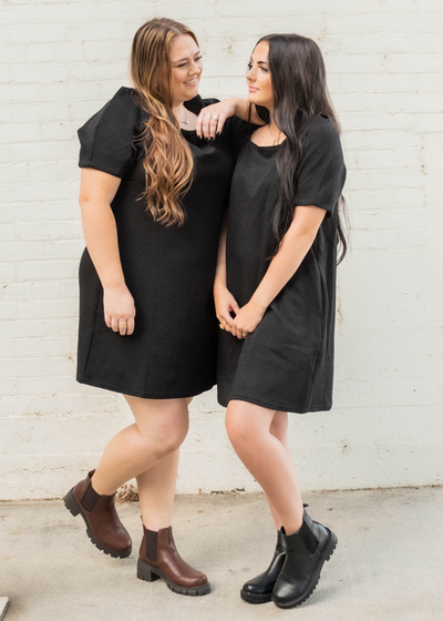 Carlin Black Dress
