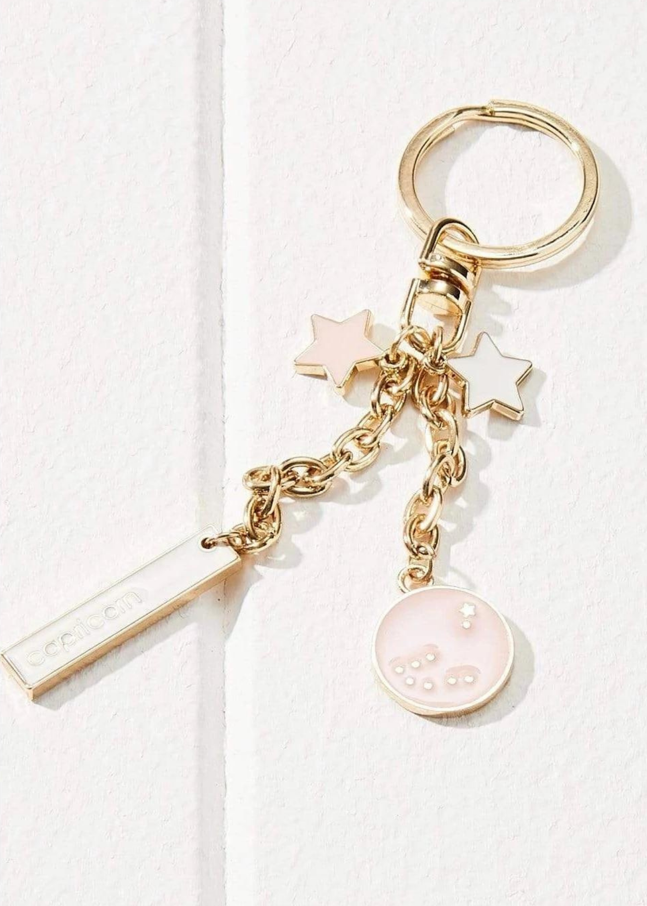 Wiruna Zodiac Enamel Keychain