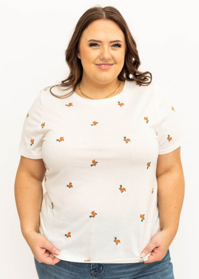 Plus size tan top