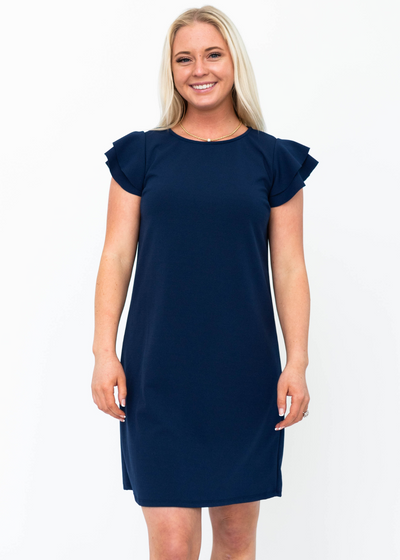 Navy dress