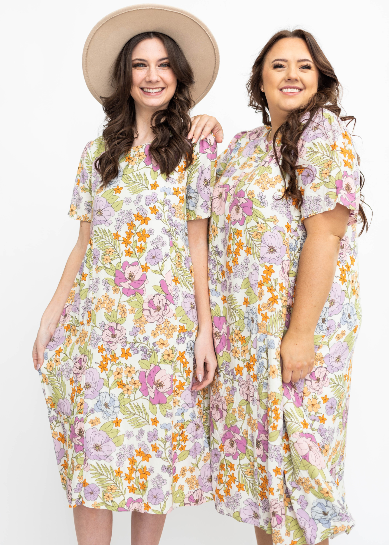 Bonnie Ivory Floral Dress